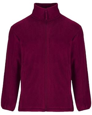 Roly Artic Fleece Jas (Granaatrood) - Paars