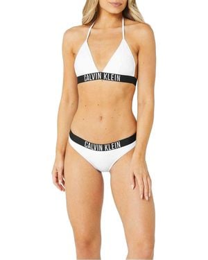 Calvin Klein Klassieke Effen Bikinibroekjes Voor - Bruin