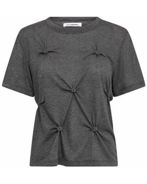 co'couture Co Couture Taniacc T-Shirts 500508 - Grijs