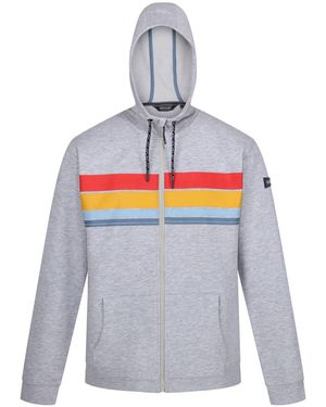 Regatta Shorebay Ii Full Zip Hoodie Marl) - Grey
