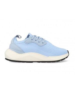 Filling Pieces Knit Speed Arch Runner Licht - Blauw