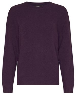Moss Copenhagen Pullover 18596 Mschfestina - Paars