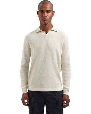 Dstrezzed Ds Kostas Longsleeve Polo - Naturel