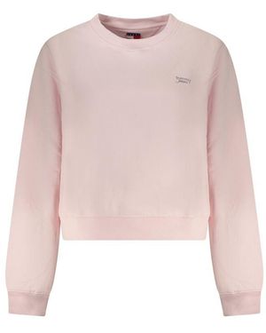 Tommy Hilfiger Cotton Sweatshirt Clothing - Pink
