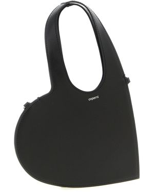 Coperni Zwarte Stierenhuid Handtas