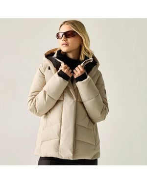 Dare 2b Ladies Lustre Padded Jacket (Egret) - Natural