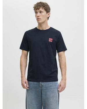 Jack & Jones Jjbrandy Tee Ss Crew Neck Ln - Blauw