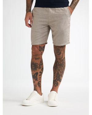 Petrol Industries Twill Chino Short Trailblazer - Naturel