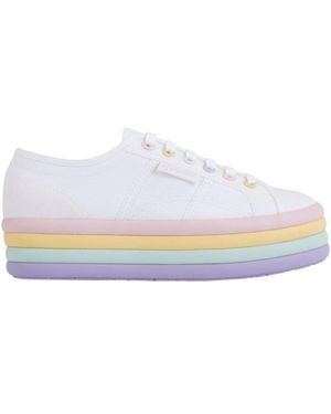 Superga 2790 Candy Trainers /Lichtroze) - Wit