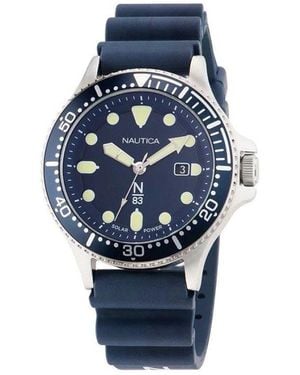 Nautica Synthetic Sport Watch - Blue