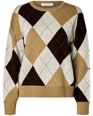 SELECTED Pullover 16101994 Slwthea - Zwart