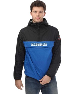 Napapijri Coubertin Logo Regular Jacket Marine) - Blauw