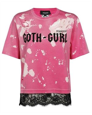 DSquared² T-Shirt - Roze