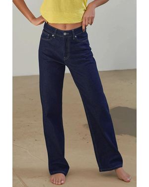 Hiccup Rechtdoorgankelijke Denim Jeans - Blauw