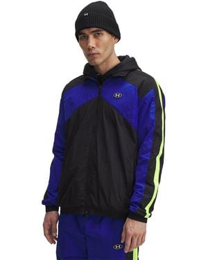 Under Armour Track Jacket Kleurblok - Blauw