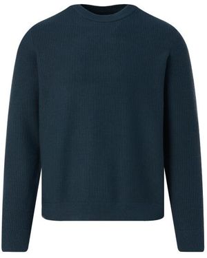 Samsøe & Samsøe Trui Ronde Hals - Blauw