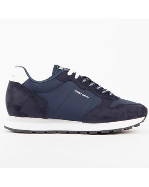 Teddy Smith Essential Herensneaker - Blauw
