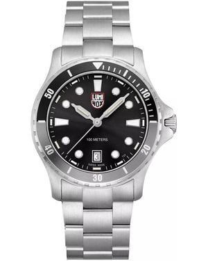 Luminox Grijze Rvs Sporthorloge - Metallic