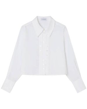 laagam Top Lange Mouw 10357085897043 Evann - Wit