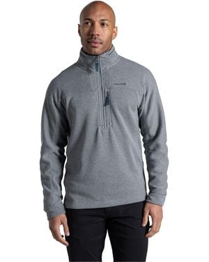 Craghoppers Torney Iii Half Zip Fleece (Wolk) - Grijs