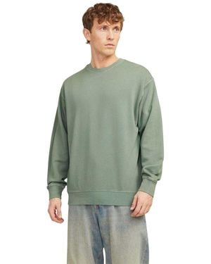 Jack & Jones Jack And Jones Drop Shoulder Sweatshirt Voor Volwassenen (Ijsberg Groen)