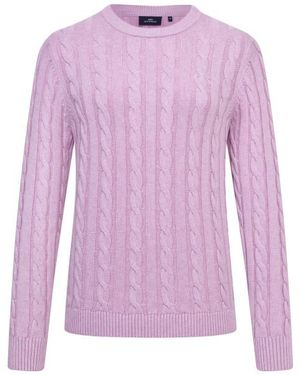 HV Polo Pullover Hvptally - Paars