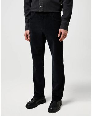 Wrangler Greensboro Regular-Fit Corduroy - Zwart
