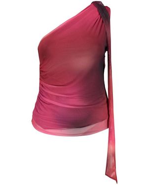 Desigual Viola Viscose T-Shirt - Rood