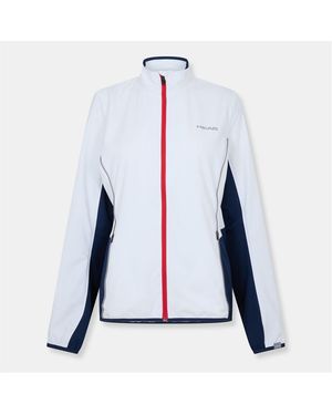 Head Trainingsjas Met Volledige Ritssluiting En Clublogo Rood) - Blauw