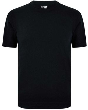 Heron Preston Effen Crew Hals T-Shirt - Zwart