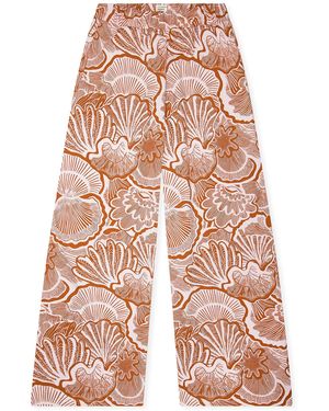 Schiesser Vrouwen Pyjama Broek Mix Relax - Rood