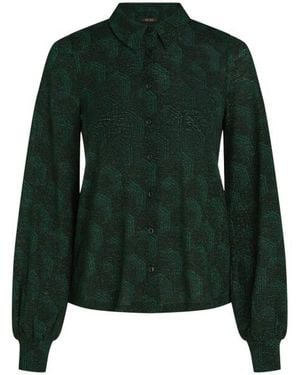 King Louie Blouse Lange Mouw 10948 - Groen