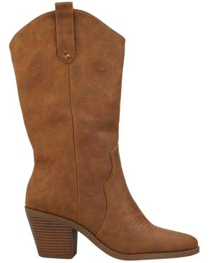 Rocket Dog Cowboylaarzen Voor (Tot Halverwege De Kuit) (Walnoot) - Bruin