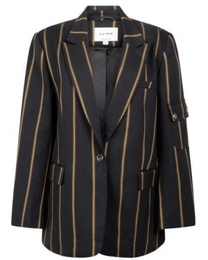 Aaiko Kendal Stripes Vis 560 - Zwart