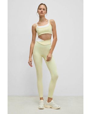 Grimelange High Waist Skinny Leggings - White