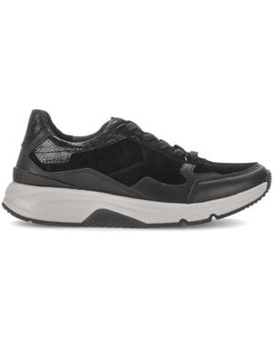Gabor Rollingsoft Sneakers - Zwart