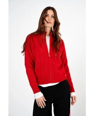 Maicazz Wi26.65.205 Perel Cardigan - Rood