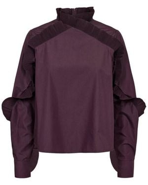 Cph Muse Top Lange Mouw 211942 Cmpleat - Paars