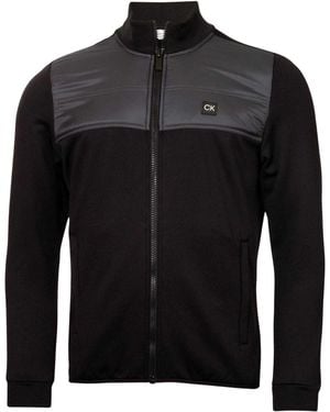 Calvin Klein Hybride Jas Voor Standaardpasvorm - Zwart