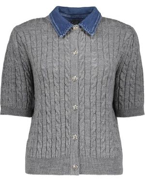 Geisha Pullover Melange - Grijs