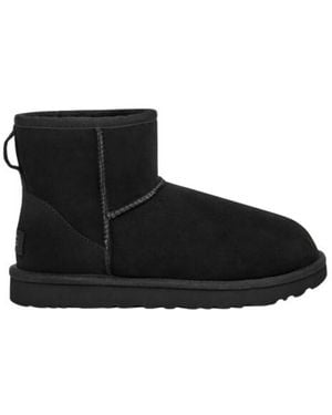 UGG W Classic Mini Ii Enkellaarzen 1016222 - Zwart