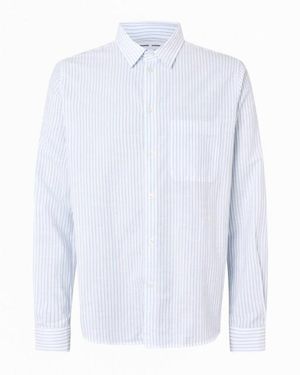 Samsøe & Samsøe Saryan Casual Shirt Met Lange Mouwen - Wit