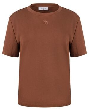 Nukus Luna Shirt Nk T-Shirts Nkf04012 - Bruin