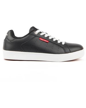 Teddy Smith Sneaker Met Signature Design - Zwart