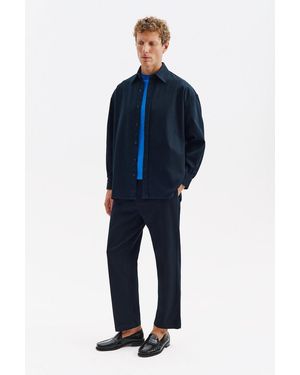 Giesto Cotton Lycra Shirt - Blue