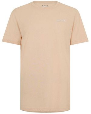 Hurley Herenlogo T-Shirt - Naturel