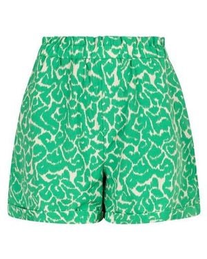 Lofty Manner Short Sade Dessin - Groen