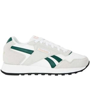 Reebok Leren Platte Sportschoenen Voor Van Het Merk Glide Groen) - Wit