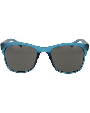 Champion White Resin Sunglasses - Blue