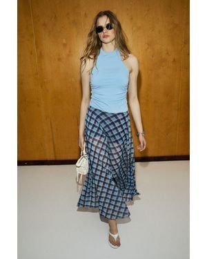 Grimelange Pull-On Skort Shorts - Blue